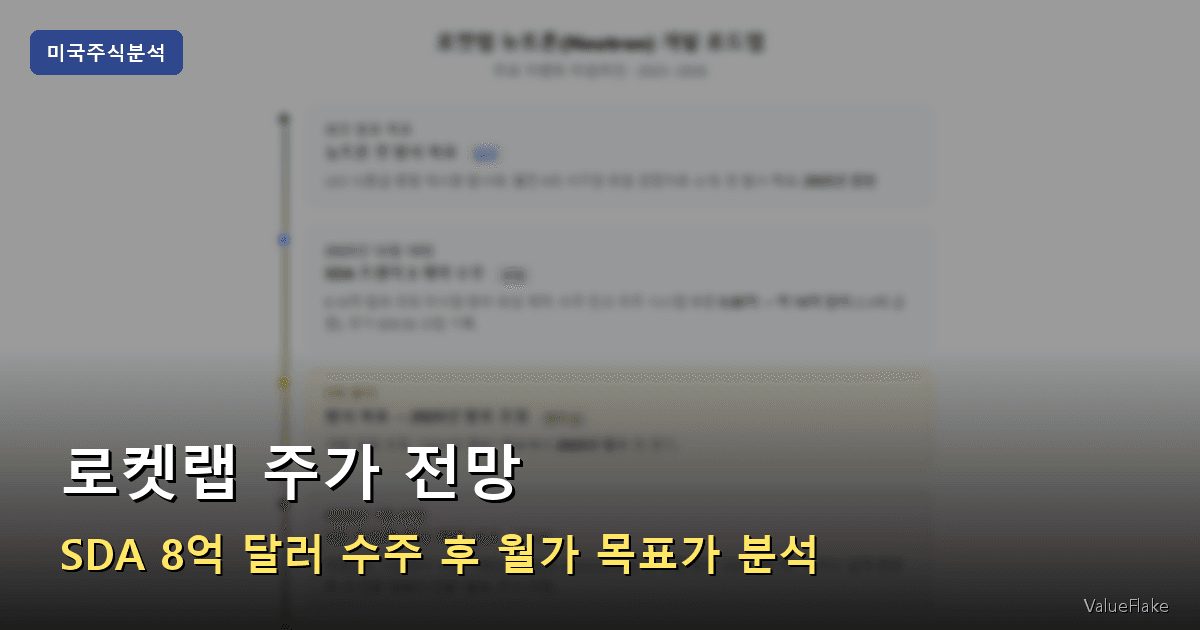 로켓랩 주가 전망 썸네일