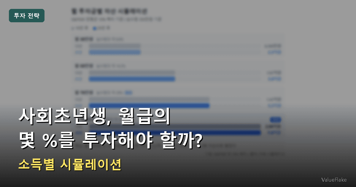 월급 투자 비율 썸네일