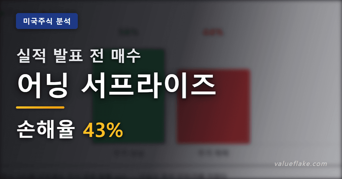 어닝 서프라이즈 썸네일