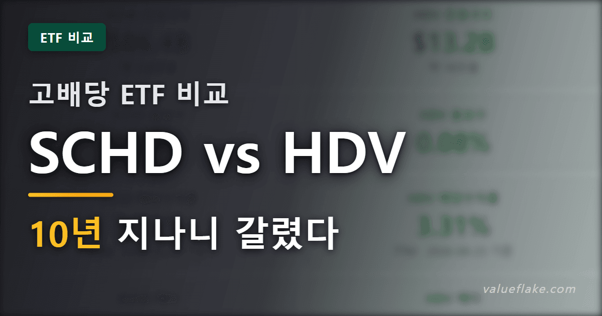 SCHD vs HDV 썸네일